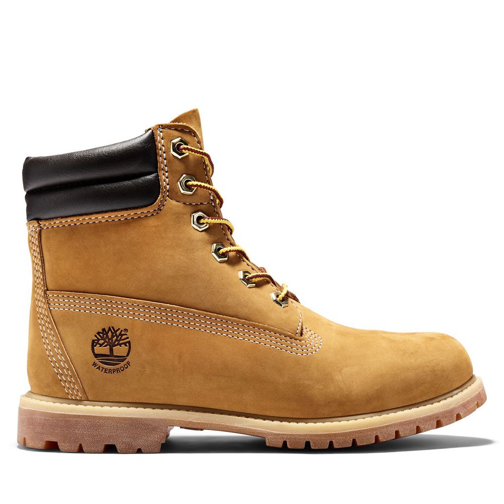 Bocanci 6-Inch Timberland Dama Maro - Waterville Waterproof - Romania - MHCSAI102